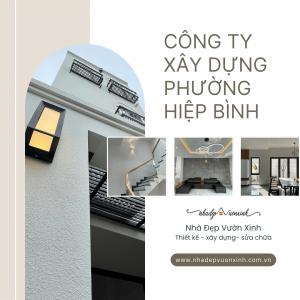 công ty xây dựng nhà trọn gói phường Hiệp Bình TPHCM