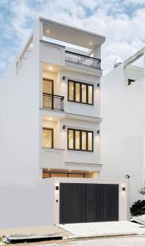 Bàn giao công trình nhà phố 3,5 tầng diện tích quốc dân 5x20m2